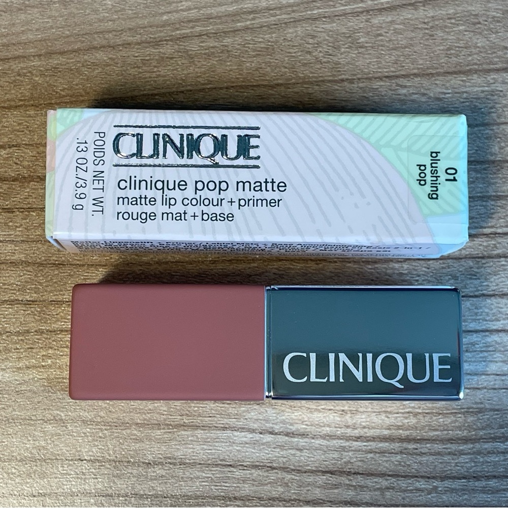 ⚡$5 with any Purchase⚡ Clinique Pop Matte Lipstick (Blushing Pop)